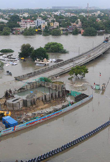 Agrocrops contributes 2.3 million rupees towards flood and food relief following the Tamil Nadu storm